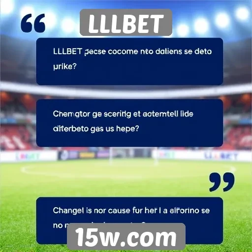 Avaliações de jogadores sobre serviço de atendimento LLLBET